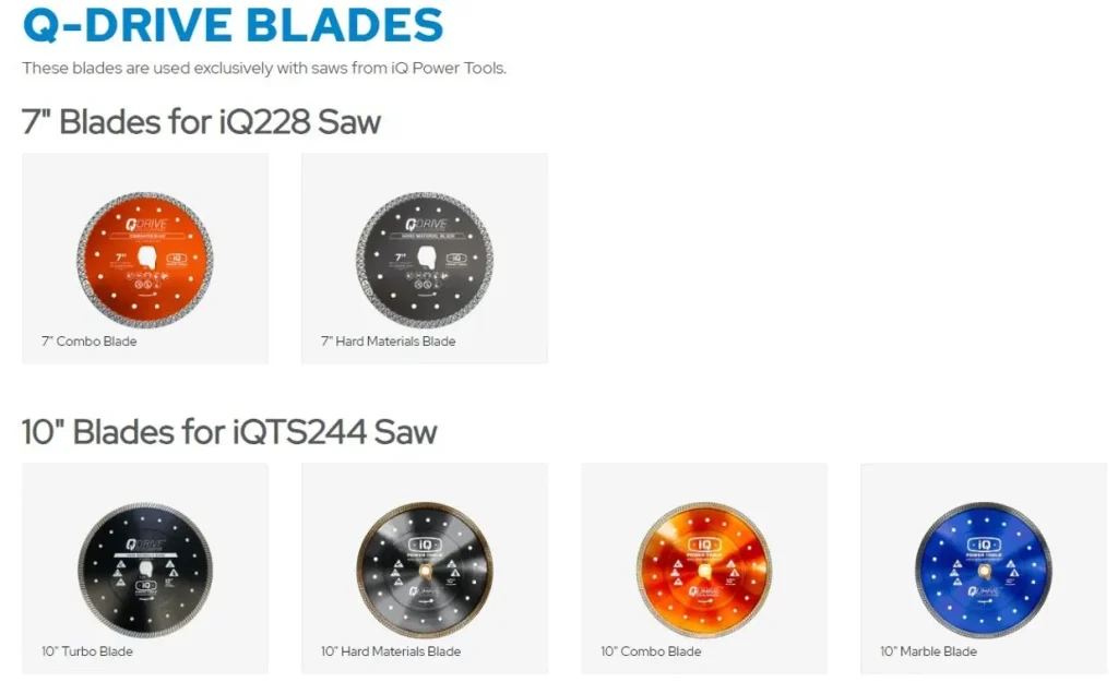 DIAMOND CUTTING BLADES